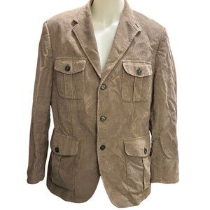 Tasso Elba Brown  Corduroy Sports Coat